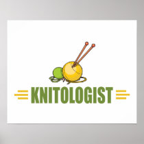 Humorous Knitting Posters