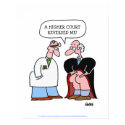 Humorous Law Office Poster posters