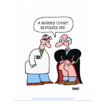 Humorous Law Office Poster posters