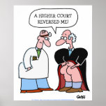Humorous Law Office Poster posters