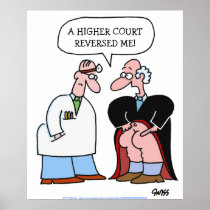 Humorous Law Office Poster