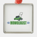 Humorous Lawn Mower Christmas Tree Ornaments