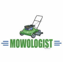 Humorous Lawn Mowing Photo Cutouts