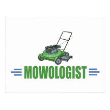 Humorous Lawn Mowing Post Cards