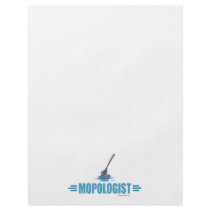 Humorous Mop Mopping Custom Flyer