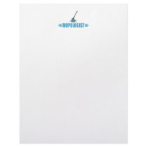 Humorous Mop Mopping Custom Letterhead