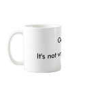 Humorous office mug