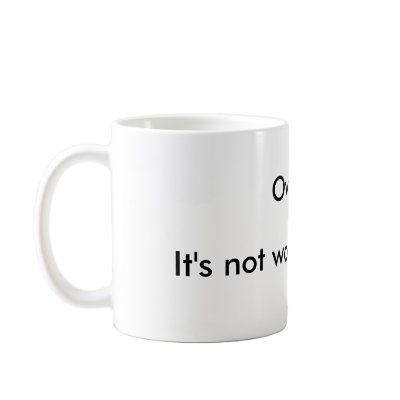 Humorous office mug by seashell2