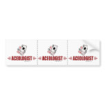 Humorous Playing Cards Bumper Sticker