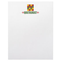 Humorous Quilting Letterhead Design