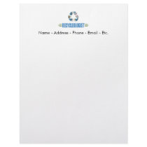 Humorous Recycling Personalized Letterhead