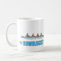 Humorous Rowing Coffee Mugs