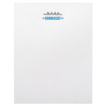 Humorous Rowing Customized Letterhead