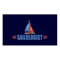 Humorous Sailing Business Card Templates