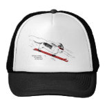Humorous Skiing Dog Hats