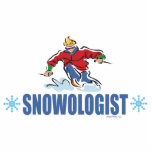 Humorous Snow Skiing Photo Cut Out