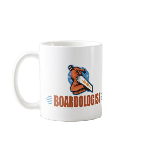 Humorous Snowboarding mug