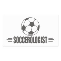 Humorous Soccer Business Card