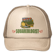 Humorous Square Foot Gardening Mesh Hat