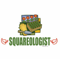 Humorous Square Foot Gardening Photo Cut Out