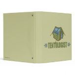 Humorous Tent Camping Vinyl Binder