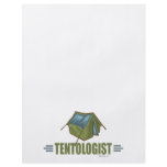 Humorous Tent Camping Full Color Flyer