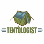 Humorous Tent Camping Photo Cutouts