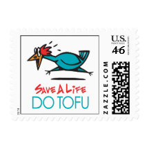 Humorous Tofu Design Stamps