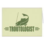Humorous Trout Fishing Greeting Cards