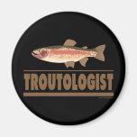 Humorous Trout Magnet
