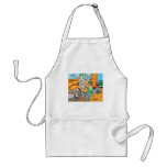 HUMOROUS TRUCKER CARTOON GIFTS APRON