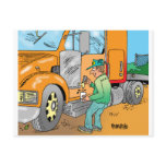 HUMOROUS TRUCKER CARTOON GIFTS
