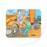 HUMOROUS TRUCKER CARTOON GIFTS