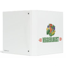 Humorous Vegetarian 3 Ring Binder