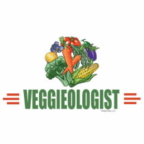 Humorous Vegetarian Acrylic Cut Out
