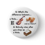 Humorous Viola Joke Button