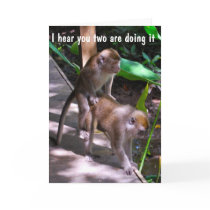 Humorous Wedding Best Wishes for a Special Couple Card