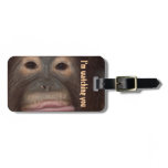 Humorous Wildlife Anti Theft Luggage Tag luggage tags