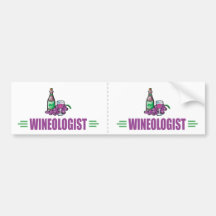 Humorous Wine Bumper Stickers