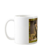 Humour Birthday Mug with cowgirl, sexy adult by moonlake Humour Birthday Mug with cowgirl, sexy adult