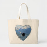 Humpback Barrel Roll Tote Bags