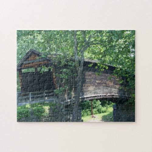 Humpback Covered Bridge puzzle