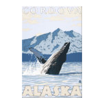 Humpback Whale - Cordova, Alaska Canvas Print