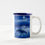 Humpback Whale Moonlight Traveller Coffee Mugs