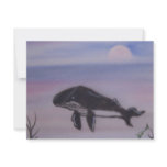 Humpback whale painting