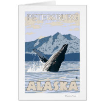 Humpback Whale - Petersburg, Alaska Cards