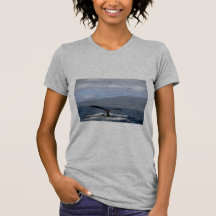 Humpback whale tail, Hawaii T-shirts