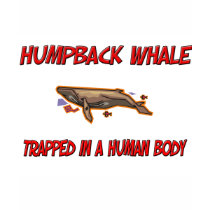 Humpback Whale trapped in a human body t-shirts by AnimalShirts Humpback Whale trapped in a human body t-shirts