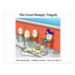 Humpty After The Fall Funny Tees Cards & Gifts postcards