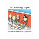 Humpty After The Fall Funny Tees Cards & Gifts postcards